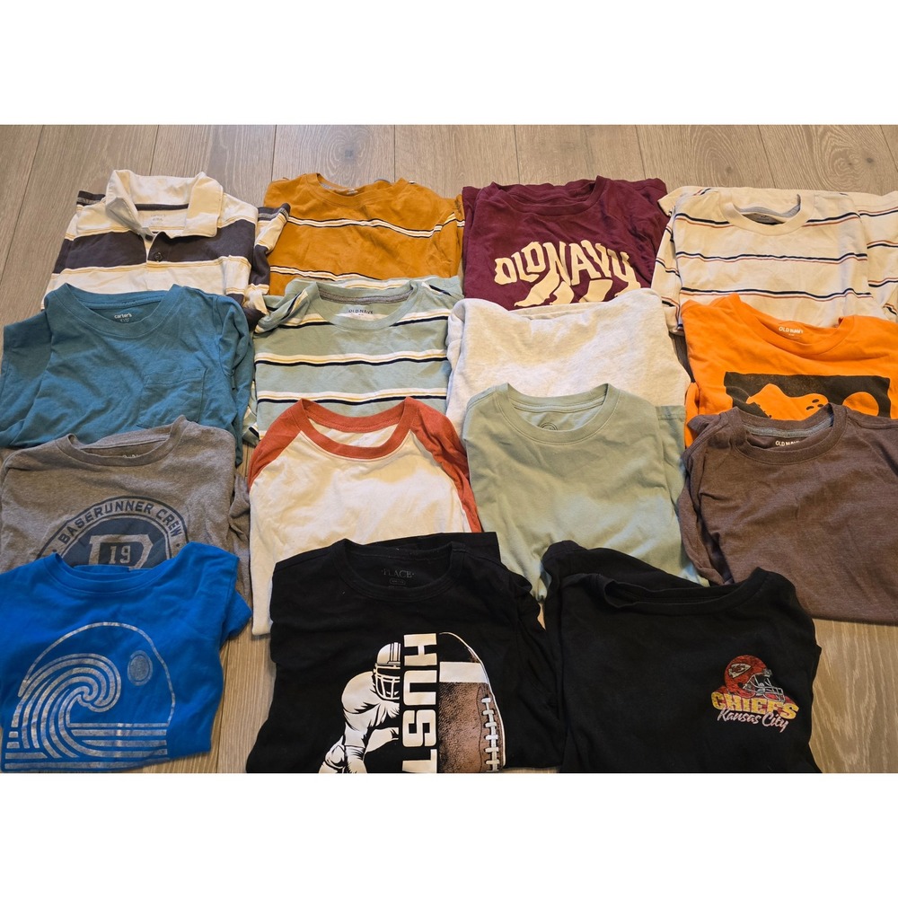 Boys Size 8 Shirt Lot of 15